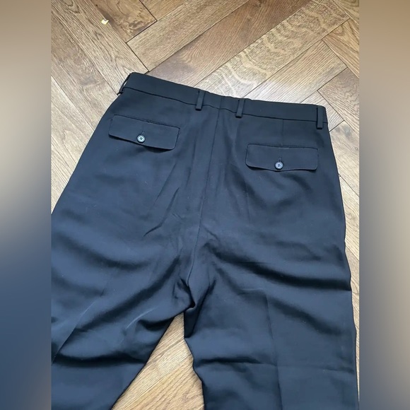AMI Black Carrot Fit Pants 34 - Picture 3 of 8